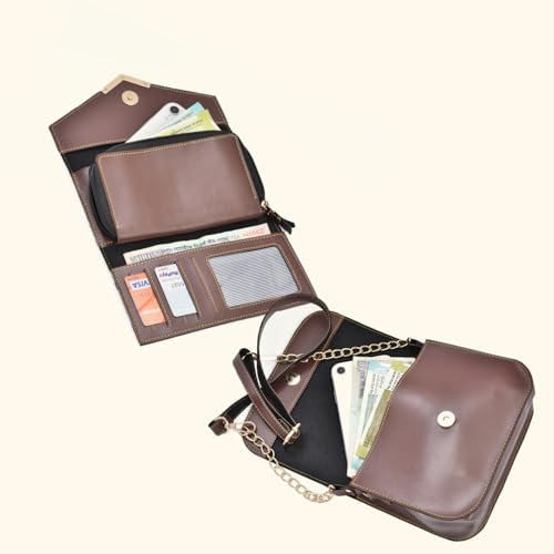 Image of YOUR GIFT STUDIO Customized Women Gift Set | Personalized Ladies Purse, Sling Bag Gift Set | Birthday Gift Set for Ladies | Anniversary Gift for Women