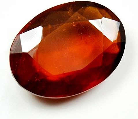6.6 Carat Hessonite Garnet Loose Gemstone Natural Certified Gomed