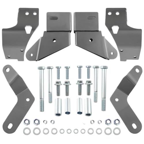 Kit abaissement bras de suspension avant 4.5" corrige la géométrie de votre Jeep XJ