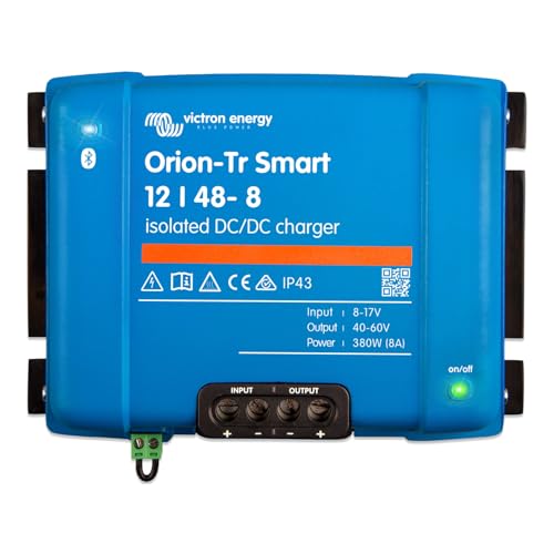 Victron Energy Orion-TR Smart 12/48-Volt 8 A 380 W CC-CC Chargeur Isolé (Bluetooth)