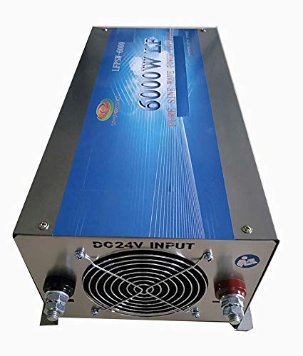 RuiCheng 6000 Watt Low Frequency Split Phase Pure Sine Wave Power Inverter 24 V Dc Input / 110 V,220 V Ac Output 60 Hz Frequency