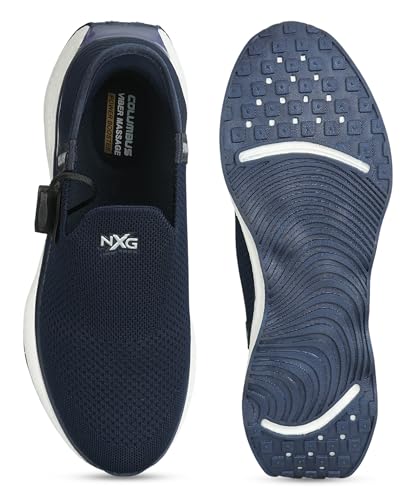 Image of Columbus FUTUREVIBE Foot Massager Rechargeable Mens Shoe| Sports Shoes|Walking Shoes|Moccasin Shoes for Men