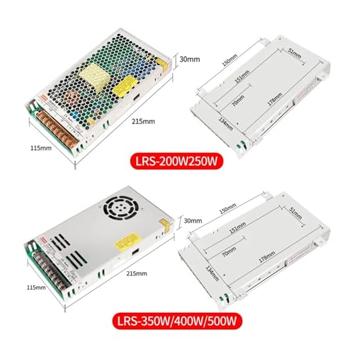 Alimentation à découpage 15V 400W pour installations industrielles