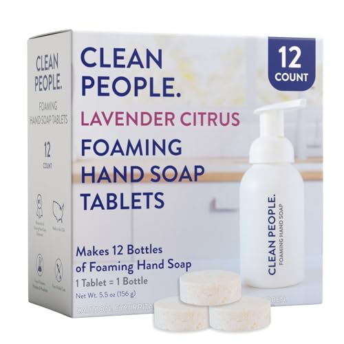 THE CLEAN PEOPLE Lavender Citrus Foaming Hand Soap...