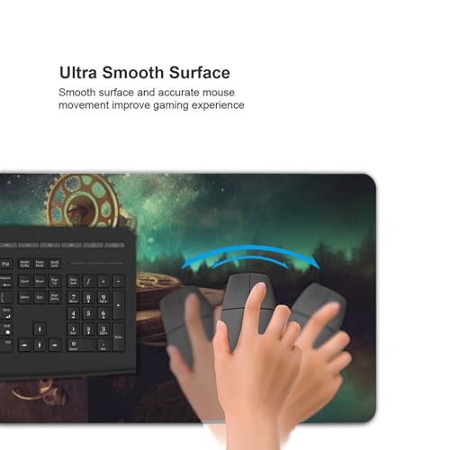 Tapis de souris Dream Music Box 40x90cm pour éviter les glissements de clavier sur le bureau