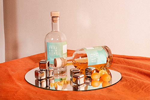 Do Your Whisky - whisky zelf maken cadeauset - hoogwaardige kruiden in mooie kruidenflessen - 6 roestvrij stalen… - Afbeelding 8