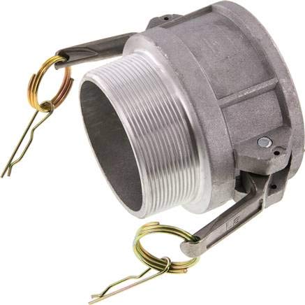 'kamlock de acoplamiento (B) R 3 "(AG), aluminio de plástico: aluminio rosca: R 3" DN: 75 (3) mm PN: 9bar