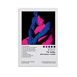 KHMDOJZUF Tv Poster Girl Band Music Album Cover Vintage 