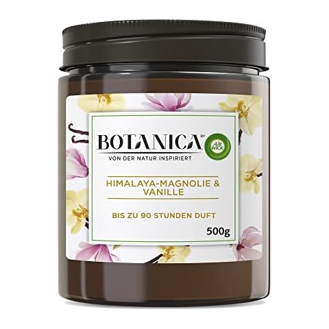 Botanica by Air Wick Große Duftkerze XL - Bis zu 90 Stunden - Duft: Himalaya-Magnolie & Vanille Cover
