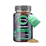 Sägepalmenextrakt - 3000 mg pro Tagesdosis - 180 Kapsules - Hochdosiertes Saw Palmetto Extrakt für...