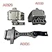 BST BSSP 3PCS A6929 A6930 A6935 Engine & Trans Mount Set Compatible with 2000-2005 VW Jetta 1.8L 2.0L Engine Motor&Transmission Mounts Set for 2000-2005 Volkswagen Golf for 99-05 Bettle 1.8