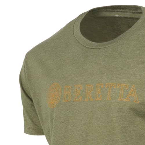 T-shirt Beretta Hardlines à manches courtes pour homme avec col rond