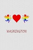 Washington Gay Pride: Washington Journal Notebook for Gays, Lesbians, LGBT.