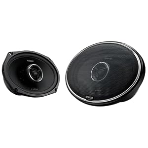 Kenwood eXcelon KFC-X695 6×9-Inch 2-Way Car Speakers – 300W Peak