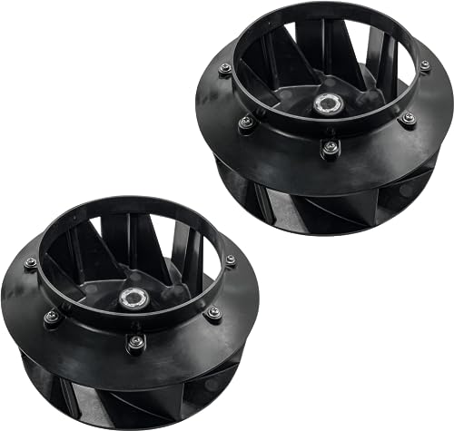 KOLEOLL 2 Pack 70359801P 70359801 Dryer T30 PKG 30lb Blower Assy 8.72 OD Compatible with Dryer Speed Queen Fan Blower SA30/35 SAT30