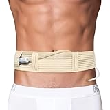 腹膜透析ベルト, PEGチューブ、Gチューブ、空腸瘻造設術および腹部栄養チューブを固定するため, PDカテーテルカバー袋排水腹部固定 介助ベルト, 男女兼用 サイズ二つあり (L)