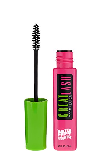 Image of Maybelline New York Great Lash Waterproof Mascara Makeup, Brownish Black, 2 Count