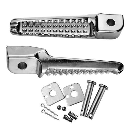 Motorcycle Foot Pegs Universal Made of Aluminum Alloy Non Slip