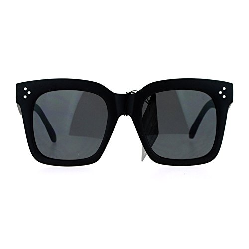 JuicyOrange Oversized Square Frame Sunglasses Womens Celebrity Fashion Shades2