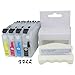 UniPrint Empty refillable Ink Cartridge + chip Resetter Compatible for Brother MFC-J460DW J480DW J485DW J680DW J880DW J885DW MFC-J4320DW J4420DW J4620DW J5620DWLC203 LC203XL