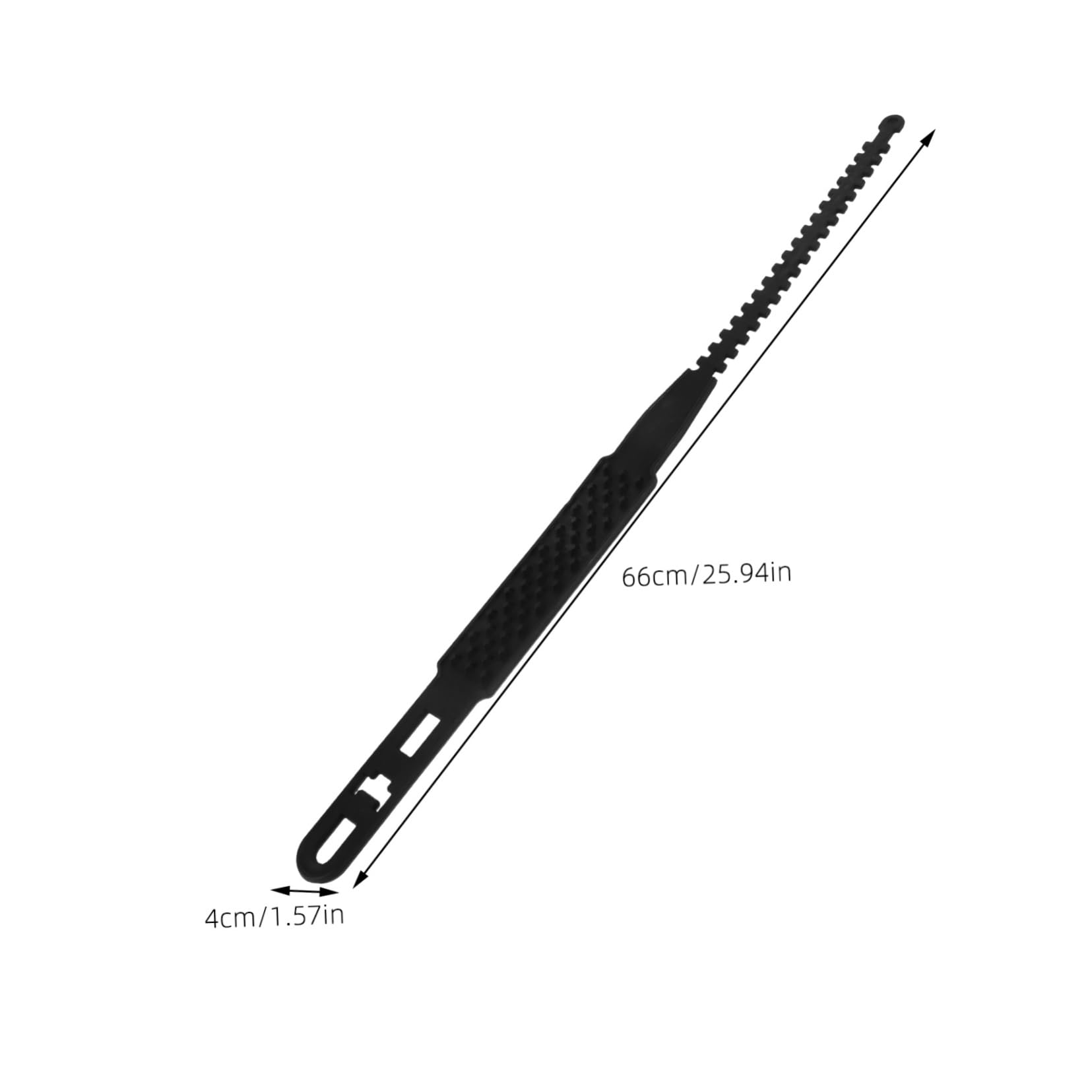 PRETYZOOM Fascette Antineve Resistenti All'usura e Facili da Installare in Nailon Nero 4 Pezzi per Pneumatici Moto Perfette per Neve e Ghiaccio Invernale