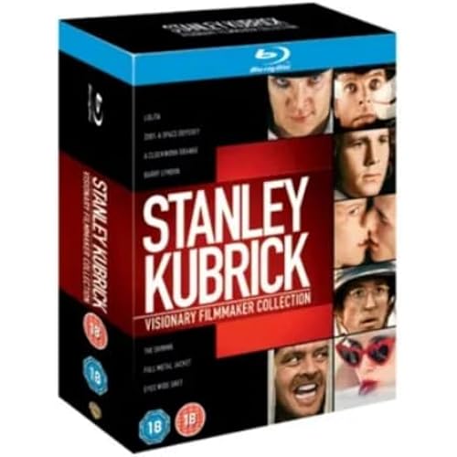 Stanley Kubrick: Visionary Ultimate Filmmaker Collection ( Lolita / 2001: A Space Odyssey / A Clockwork Orange / Barry Lyndon / The Shining / Full Metal Jacket / Eyes Wide Shut / Stanley Kubrick: A Life in Pictures / O Lucky Malcolm) [Blu-Ray]