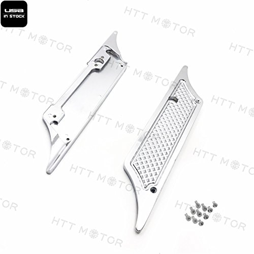 Cubiertas de Seguro de Alforjas Cromadas para STREET GLIDE 1993-2013 miniatura 6