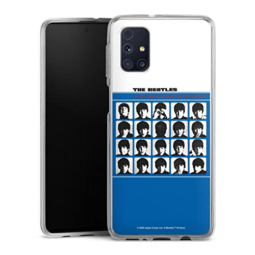 DeinDesign Coque en Silicone Compatible avec Samsung Galaxy M31s Etui Silicone Coque Souple A Hard Day’s Night Musique The Beatles - Les Beatles, Paul McCartney, John Lennon, RIngo Starr, George Harrison DeinDesign Coque en Silicone Compatible avec Samsung Galaxy M31s Etui Silicone Coque Souple A Hard Day's Night Musique The Beatles