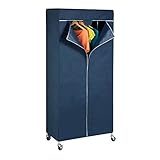Honey-Can-Do GAR-02198 Garment Rack Cover, Navy Blue