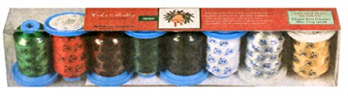 Robison-Anton Holiday Polyester Thread Set