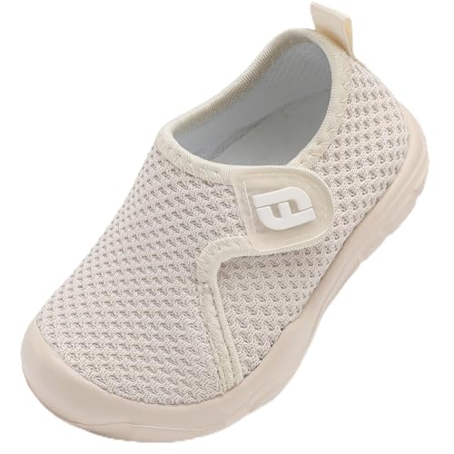 JOINFREE Toddler Barefoot Breathable Kids Sneakers - Lightweight Walking Shoes, Slip On Tennie Shoes Protect Toes for School