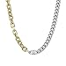 A|X ARMANI EXCHANGE Men's Two-Tone Stainless Steel Chain Necklace (Model: AXG0113710)