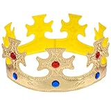 Prince Crown Golden King Crowns Birthday Crown Delicate Birthday Crown Hat Birthday Boy Party Accessory Supplies King Crown Boy Birthday Party Dress-Up Set for Boys Birthday Party Decoration