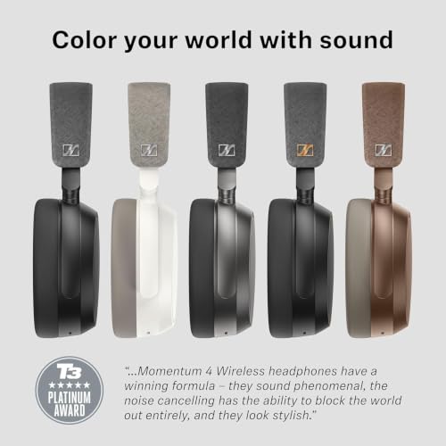 Image of II Momentum - 4 II Wireless Over-Ear Headphones, II Black II