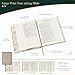 KJV Holy Bible, Large Print Note-taking Bible, Vegan Leather Hardcover - King James Version. Pink Trust in the Lord Prov 3:5