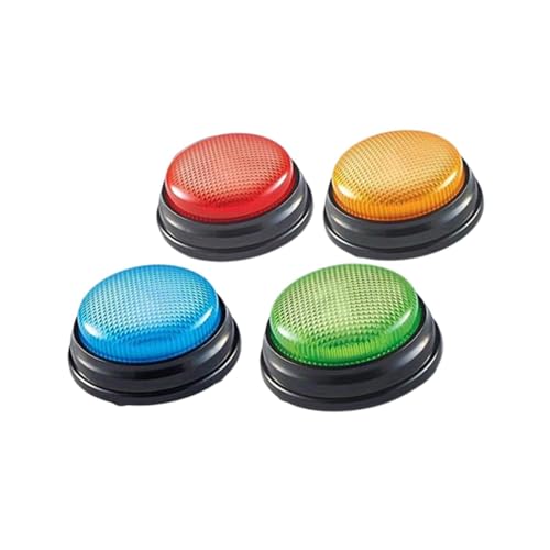 Image of 4X Quiz Game Beeper System Educational Toy for Office Family Game Night Kids|Business & Industrial | Buzzers & Speakers|4 Beeper Buttons