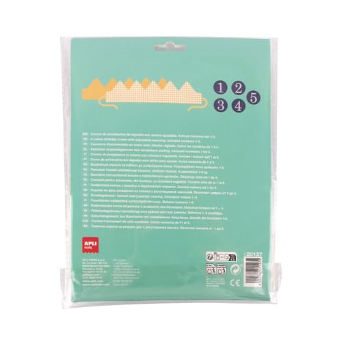 APLI Kids Yellow Adjustable Fabric Crown, Colour (20127) - Image 2