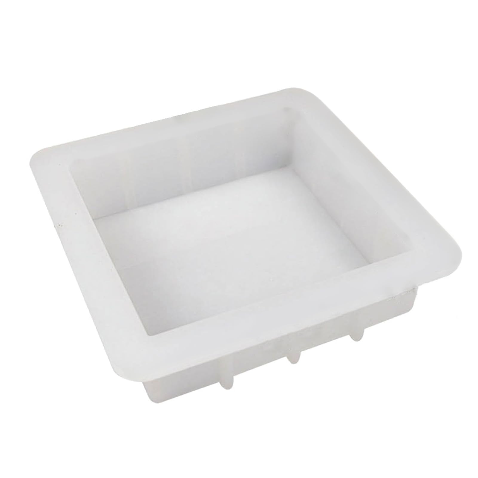 Tsophreniq Rectangle Silicone Mold for Soap Making Soap Bread Cake Chocolate Storgae Tray Molds Supplies Silicone Molds for Resin