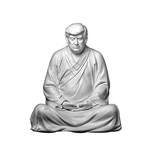 Estatua de Resina de Donald Trump tipo Buda