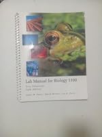 lab manual for biology 1100 0495407860 Book Cover