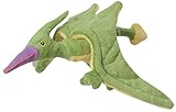 goDog Dinos Pterodactyl With Chew Guard Technology Tough Plush Dog Toy, Green, Small