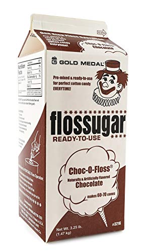 Gold Medal Chocolate Candy Floss Sugar, 52 oz - 1/2 Gallon