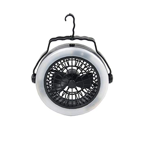 Tragbare Camping-Ventilator-Licht 12 LED Compact Camping Laterne Multi-Funktions-Zelt-Lichter Camping Leuchten im Freienüberlebensausrüstung von USB