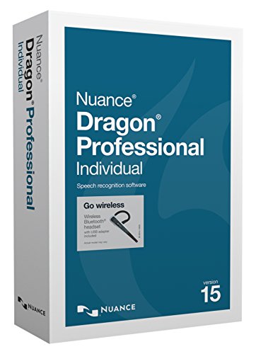 Nuance Dragon Professional Individual Version 15 Wireless Software