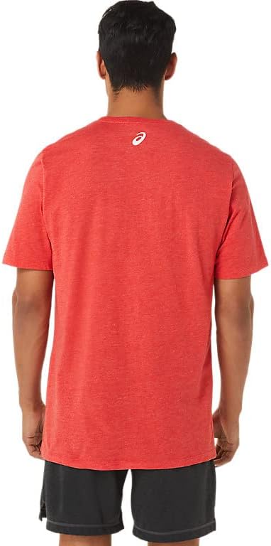 ASICS Men's STRIPE Short Sleeve TEE Running Apparel