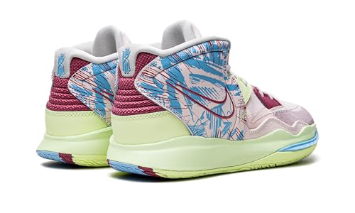 Image of Nike Kyrie Infinity 1 World 1 People DO9614-800 Safety Orange /Gorge Green /Sesame /Black Men's Basketball Shoes
