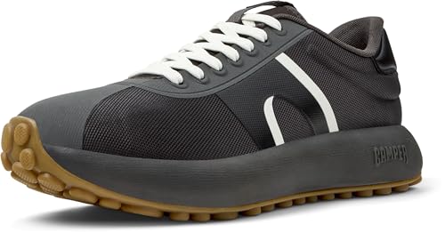 Camper Zapatillas Pelotas Athens K100944 para Hombre, Gris Oscuro 018, Talla 40 EU, Gris Oscuro 018, 40 EU