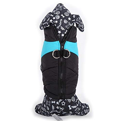 Tinksky Pet Clothes for Dog Cat Puppy Doggie Coat colete colete de esqui para animais de estimação a