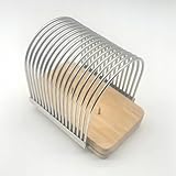 JONAS C Hasselback Potato Slicer, Hasselback Potato Slicing Rack, Vegetable and Fruit Slicing Rack, Thickness 0.236in/0.6cm