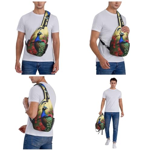 Cross Chest Bag Diagonally Sling Backpack Crossbody miniatura 6